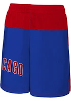 Chicago Cubs Youth Blue 77 Innings Stretch Shorts