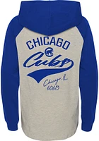 Chicago Cubs Youth Blue Bases Loaded Long Sleeve Fashion T-Shirt