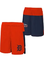 Detroit Tigers Youth Navy Blue 77 Innings Stretch Shorts