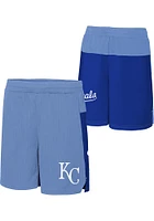 Kansas City Royals Youth Blue 77 Innings Stretch Shorts