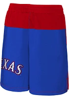 Texas Rangers Youth Blue 77 Innings Stretch Shorts