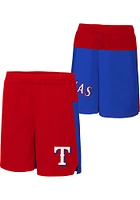 Texas Rangers Youth Blue 77 Innings Stretch Shorts