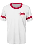 Joey Votto Cincinnati Reds Youth White Sublimated NN Player Tee