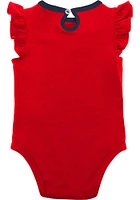 St Louis Cardinals Baby Red Little Fan Set One Piece
