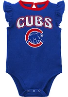 Chicago Cubs Baby Blue Little Fan Set One Piece