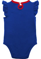 Chicago Cubs Baby Blue Little Fan Set One Piece