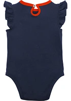 Detroit Tigers Baby Navy Blue Little Fan Set One Piece