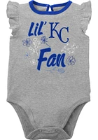 Kansas City Royals Baby Blue Little Fan Set One Piece