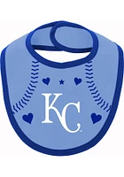 Kansas City Royals Baby Blue Love of Baseball Bib and Bootie Set One Piece