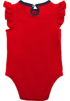St Louis Cardinals Baby Red Love of Baseball Bib and Bootie Set One Piece