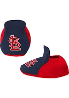 St Louis Cardinals Baby Red Love of Baseball Bib and Bootie Set One Piece