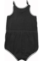 Chicago White Sox Baby Black Hit and Run Romper Short Sleeve One Piece