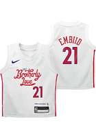 76ers Baby  Joel Embiid City Edition Replica Basketball Jersey