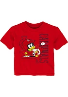 Fredbird St Louis Cardinals Infant Baby Mascot 2.0 Short Sleeve T-Shirt Red