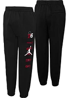 Nike Philadelphia 76ers Youth Black Courtside Statement Sweatpants