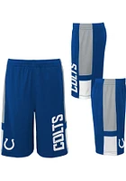 Indianapolis Colts Youth Blue Lateral Shorts