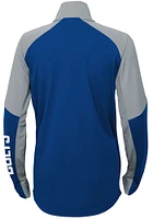 Indianapolis Colts Youth Blue Audible Long Sleeve Quarter Zip Shirt