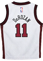 Demar DeRozan  Nike Chicago Bulls Toddler White City Edition Replica Jersey Basketball