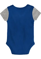 Indianapolis Colts Baby Blue Little Champ Set One Piece with Bib