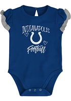 Indianapolis Colts Baby Blue Too Much Love 2PK Set One Piece