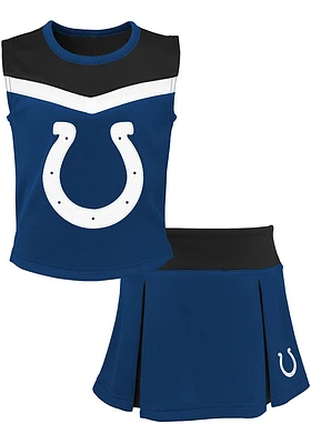 Indianapolis Colts Girls Blue Spirit 2PC Set Cheer