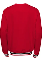 Chicago Blackhawks Youth Red Classic Blueliner Long Sleeve Crew Sweatshirt