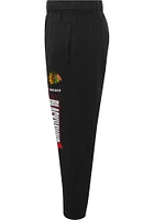 Chicago Blackhawks Youth Black Power Move Sweatpants