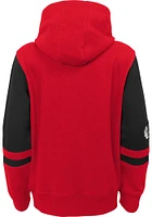 Chicago Blackhawks Youth Red Faceoff Long Sleeve Full Zip Jacket