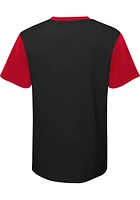Chicago Blackhawks Youth Black Winning Streak Short Sleeve Fashion T-Shirt