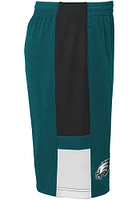 Philadelphia Eagles Youth Midnight Green Lateral Shorts