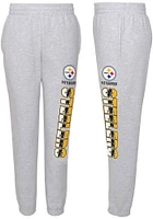Pittsburgh Steelers Boys Grey Game Time Sweatpants