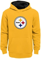 Pittsburgh Steelers Youth Gold Prime Long Sleeve Hoodie