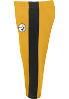 Pittsburgh Steelers Infant Black Little Kicker LS Set Top and Bottom