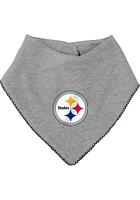 Pittsburgh Steelers Baby Black All The Love Bib Set One Piece