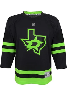 Dallas Stars Youth Black Replica Third Hockey Jersey