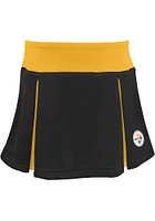 Pittsburgh Steelers Girls Black Spirit 2PC Set Cheer