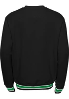 Dallas Stars Youth Black Classic Blueliner Long Sleeve Crew Sweatshirt