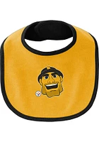 Pittsburgh Steelers Baby Black Mascot Little Champ Set One Piece with Bib