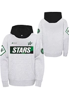 Dallas Stars Youth Grey Star Shootout Long Sleeve Hoodie