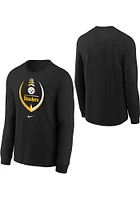 Nike Pittsburgh Steelers Toddler Black Football Icon Long Sleeve T-Shirt