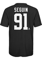 Tyler Seguin Dallas Stars Youth Black Flat NN Perf Player Tee