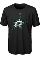 Tyler Seguin Dallas Stars Youth Black Flat NN Perf Player Tee