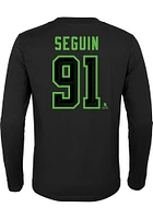 Tyler Seguin Dallas Stars Youth Black Name and Number Player Tee