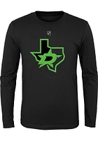 Tyler Seguin Dallas Stars Youth Black Name and Number Player Tee
