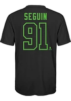Tyler Seguin Dallas Stars Youth Black NN Player Tee