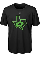 Tyler Seguin Dallas Stars Youth Black NN Player Tee