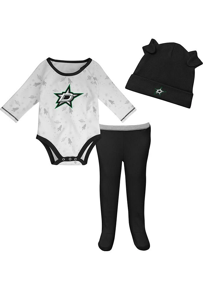 Dallas Stars Infant Black Dream Team Set Top and Bottom