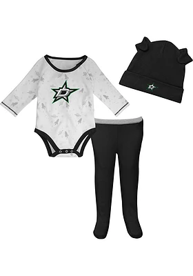 Dallas Stars Infant Black Dream Team Set Top and Bottom
