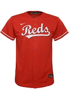 Nike Cincinnati Reds Boys Red Alt Replica Blank Baseball Jersey