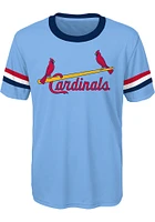 Nolan Arenado St Louis Cardinals Youth Light Blue Sublimated NN Player Tee